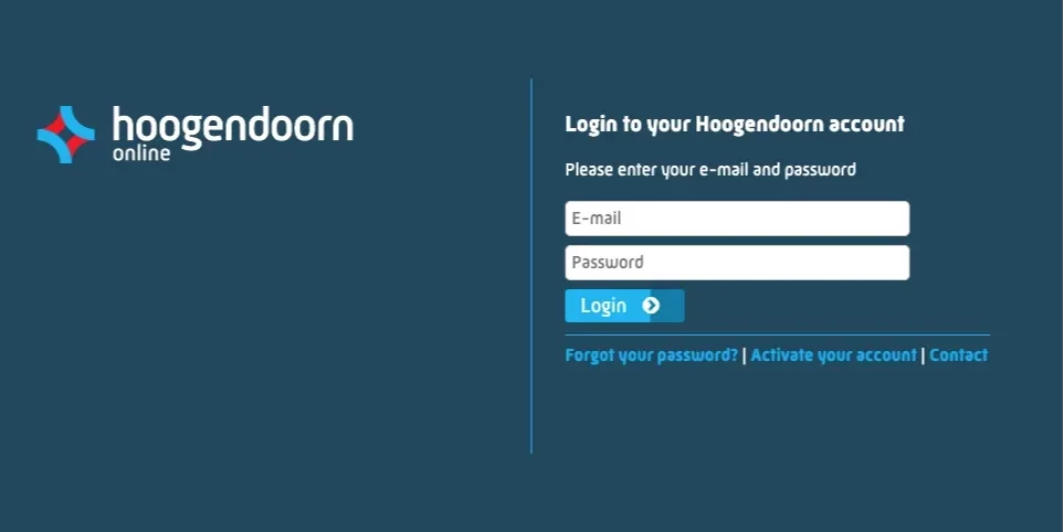 Hoogendoorn Online screenshot
